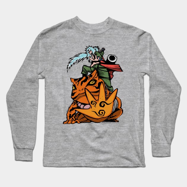 Toad sage Long Sleeve T-Shirt by Little Bad Wren 